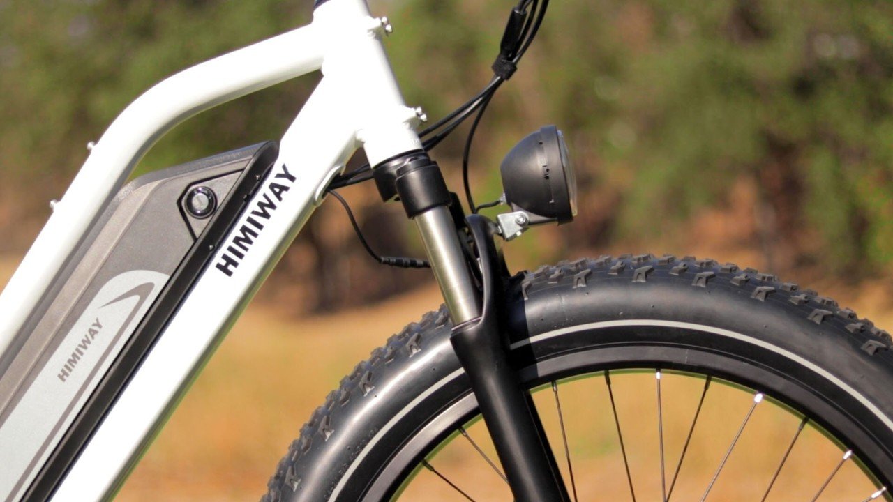 electrified-reviews-himiway-cruiser-step-thru-electric-bike-review-2020-suspension
