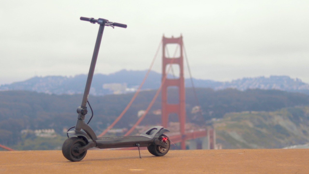 electrified-reviews-fluidfreeride-widewheel-electric-scooter-review-profile-left